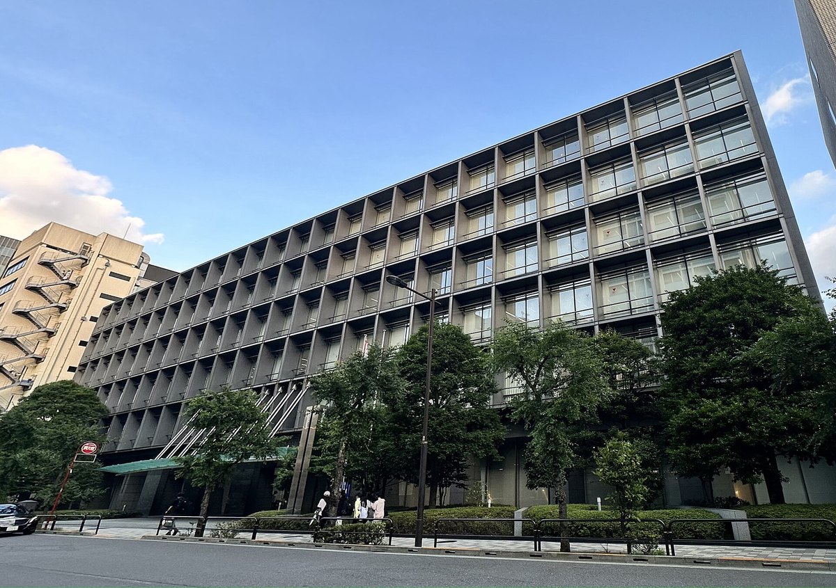 The SME Rokubanchō Building in Chiyoda - 六番町4-5, the address Sony Music Records gave as its head office. The label sat inside Sony Music rather than owning premises of its own, so this is the group's building.